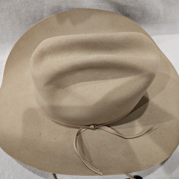 Stetson Retired Ranch Tan Western Cowboy Hat Size 7 1/4 XXXXX SF0575D440 - Picture 9 of 11